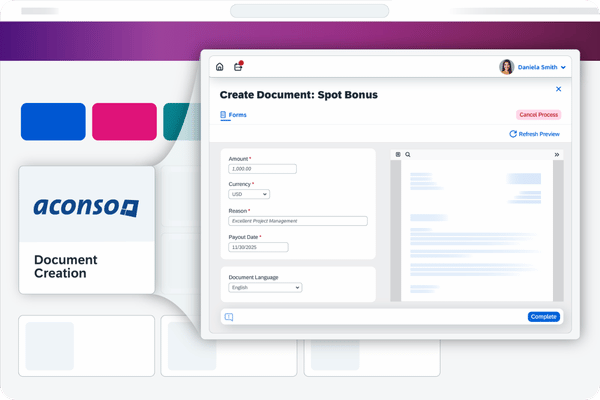 Demo Video - Document Creation SAP SuccessFactors-1