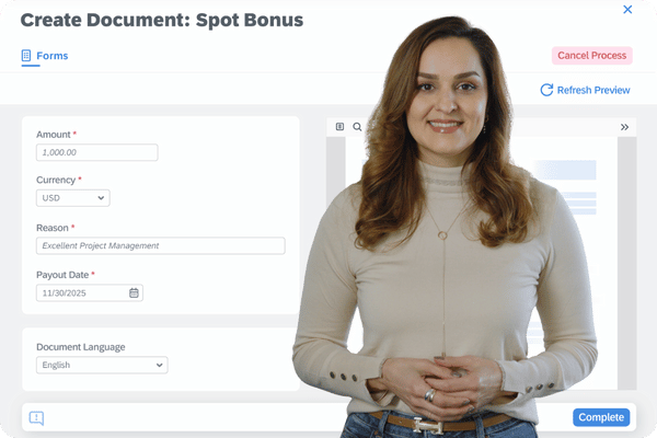 Demo Video - Document Creation Standalone